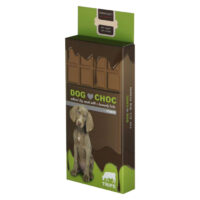 (داوو پلاس) تشویقی نرم سگ طرح شکلات با طعم سیرابی 50 گرمی