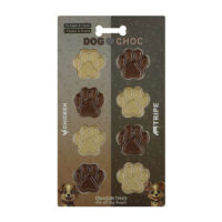 (داوو پلاس) تشویقی شکلات طرح پنجه سگ با طعم مرغ و سیرابی 8 عددی