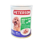 (پترسون) کنسرو پته سگ با طعم گوشت و سیرابی 400 گرمی