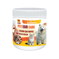 (کوآلا پت) پد مرطوب تمیز کننده گوش سگ و گربه 80 عددی