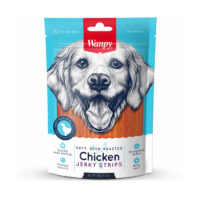 (ونپی) تشویقی نرم سگ استریپ با طعم مرغ 100 گرمی