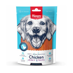 (ونپی) تشویقی نرم سگ استریپ با طعم مرغ 100 گرمی
