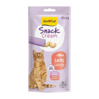 (جیم کت) تشویقی بستنی Snack Cream گربه با طعم ماهی سالمون بسته 6 عددی