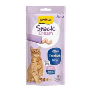 (جیم کت) تشویقی بستنی Snack Cream گربه با طعم ماهی تن بسته 6 عددی