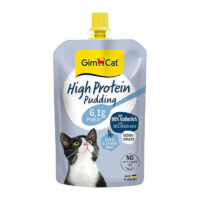 (جیم کت) پودینگ گربه با طعم شیر High Protein وزن 100 گرمی
