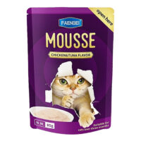 (فانبی) پوچ گربه Mouse با طعم مرغ و تن ماهی 85 گرمی