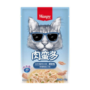 (ونپی) سوپ کینگ گربه با طعم مرغ و ماهی تن نچرال 80 گرمی